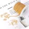 30 Feet Necklace Chains 3mm Twisted Links Chain for DIY Jewelry Making,Necklace Chains Set with 20Pcs Lobster Clasps 50Pcs Jump Rings